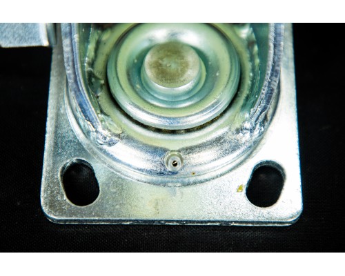 Колесо большегрузное поворотное SCdnb 55 125 мм полипропиленовое с тормозом 1024223