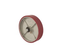 Колесо большегрузное P 80 200 мм полиуретановое на ось (F) 1027159