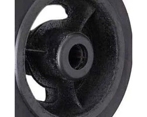 Колесо большегрузное D 80 200 мм резина на ось (N) 1045651