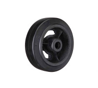 Колесо большегрузное D 80 200 мм резина на ось (N) 1045651