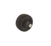 Колесо большегрузное D 46 100 мм резина на ось (F) 1027160