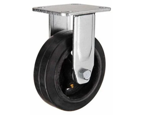 Колесо большегрузное неповоротное FCd 54 125 мм обрезиненное (F) 1003234