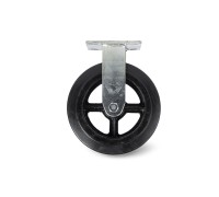 Колесо большегрузное неповоротное FCd 85 250 мм обрезиненное (F) 1003237