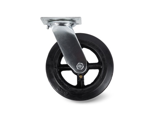 Колесо большегрузное поворотное SCd 55 125 мм обрезиненное (F) 1003225