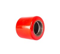 Колесо полиуретановое 80х70 мм без подшипника для тележек BF/DF-III/RHP/AC/DF/CW2/PWH (красное) 1000298