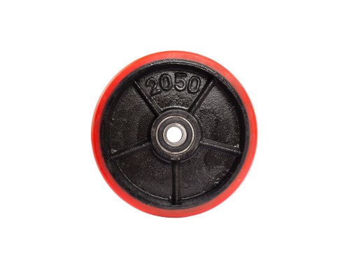 Колесо полиуретан 200х50 мм с подшипником для тележек гидравлических BF/WB/RHP/BFS 1001405