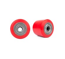 Колесо полиуретан 80х70 мм с подшипником для тележек и платформ BF/DF-III/RHP/AC/DF/CW2/PWH/CRA/CRO 1000917