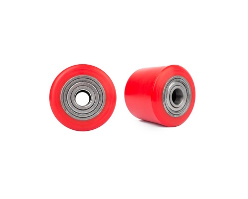 Колесо полиуретан 80х70 мм с подшипником для тележек и платформ BF/DF-III/RHP/AC/DF/CW2/PWH/CRA/CRO 1000917