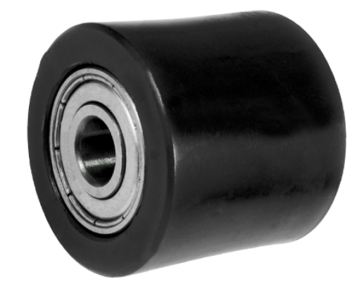 Колесо резиновое 80х70 мм с подшипником для тележек гидравлических BF/DF-III/RHP/AC/DF/CW2/PWH 242772