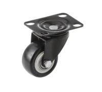 Колесо мебельное поворотное SCZ 25 50 мм (черный) 1051171