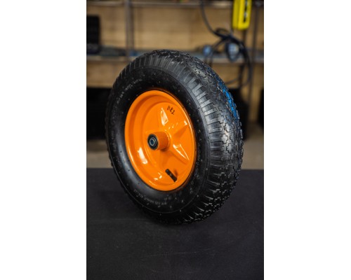 Колесо пневматическое резиновое 387 мм 4.00-8 (подшипник 12 мм) 1021182