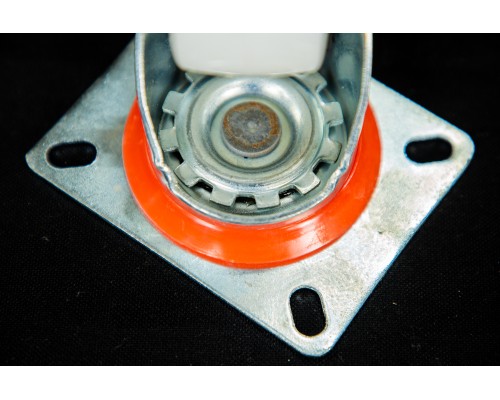 Колесо поворотное полипропилен SRCnb 42 100 мм с тормозом (N) 1024187