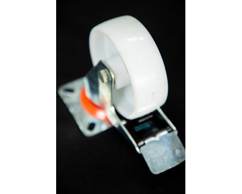 Колесо поворотное полипропилен SRCnb 42 100 мм с тормозом (N) 1024187