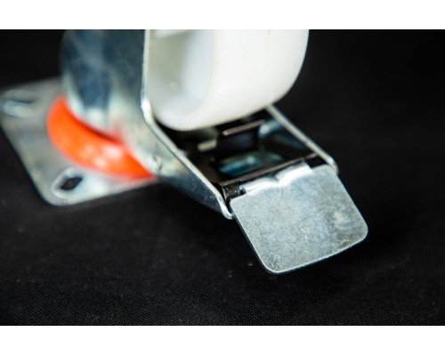 Колесо поворотное полипропилен SRCnb 42 100 мм с тормозом (N) 1024187