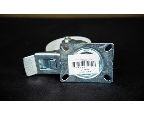 Колесо поворотное полипропилен SRCnb 42 100 мм с тормозом (N) 1024187