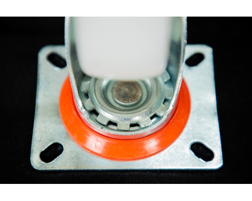 Колесо поворотное полипропилен SRCnb 55 125 мм с тормозом (N) 1024188