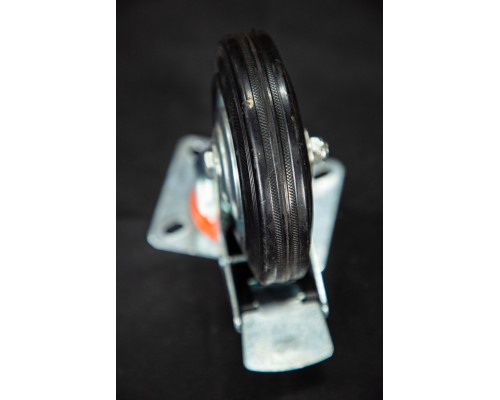 Колесо поворотное резина SRCLb 55 125 мм с тормозом (N) 1024208