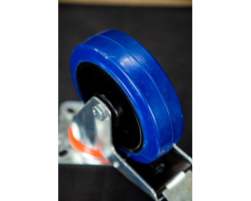 Колесо поворотное резина SRCLb 63 160 мм с тормозом (N) 1024209