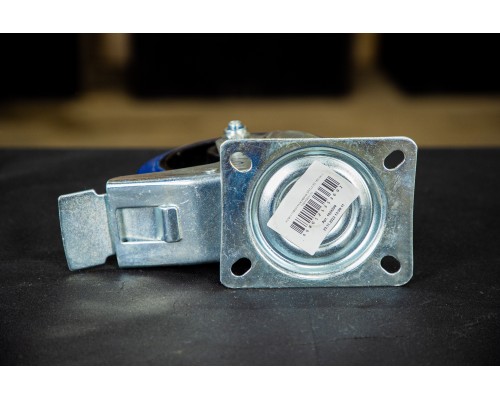 Колесо поворотное резина SRCLb 63 160 мм с тормозом (N) 1024209