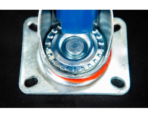 Колесо поворотное резина SRCLb 42 100 мм с тормозом (F) 1024395