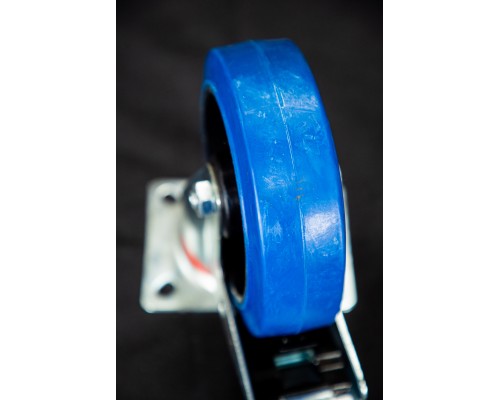 Колесо поворотное резина SRCLb 63 160 мм с тормозом (F) 1024397