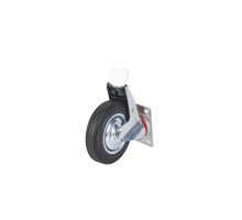 Колесо поворотное резина SCb 63 160 мм с тормозом (F) 1001719