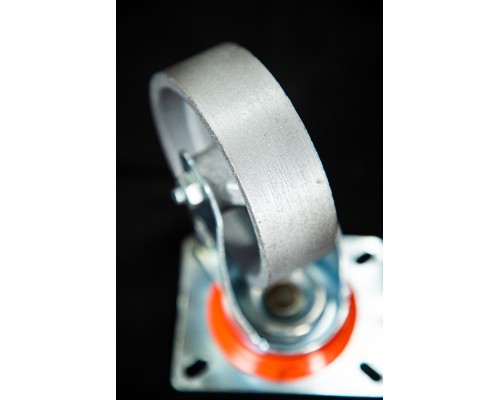 Колесо поворотное чугунное EM01 VKV 100 100 мм термостойкое 1024215