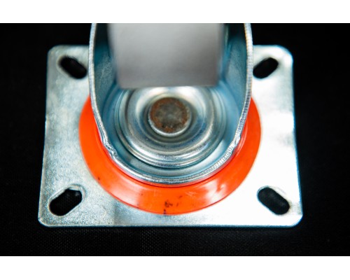 Колесо поворотное чугунное EM01 VKV 100 100 мм термостойкое 1024215