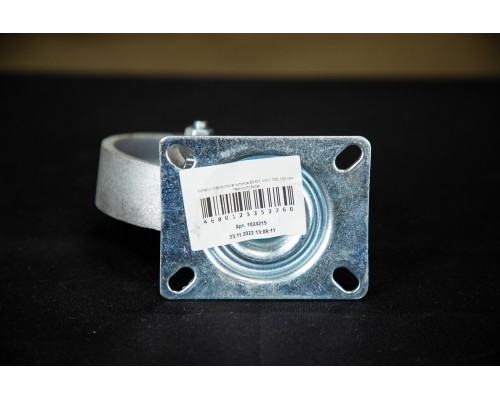 Колесо поворотное чугунное EM01 VKV 100 100 мм термостойкое 1024215