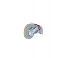 Колесо поворотное серая резина SC 42 f 100 мм 1027201