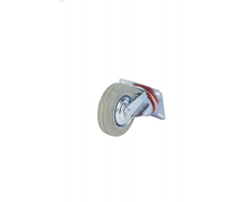 Колесо поворотное серая резина SC 42 f 100 мм 1027201