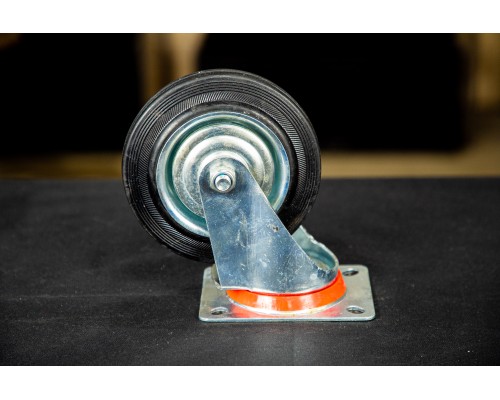 Колесо поворотное резина SC 63 160 мм (Y) 1022085