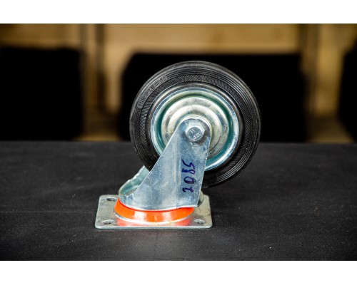 Колесо поворотное резина SC 63 160 мм (Y) 1022085