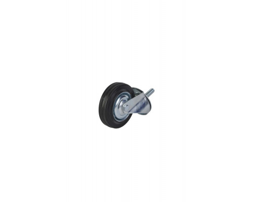 Колесо поворотное SCt 42 100 мм резина с болтом (F) 1027172