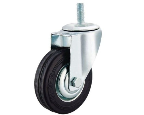 Колесо поворотное SCt 93 75 мм резина с болтом (N) 1045342