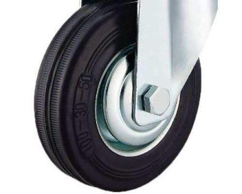 Колесо поворотное SCt 93 75 мм резина с болтом (N) 1045342