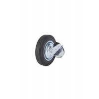 Колесо поворотное SCt 63 160 мм резина с болтом (F) 1027174