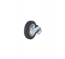 Колесо поворотное SCt 63 160 мм резина с болтом (F) 1027174