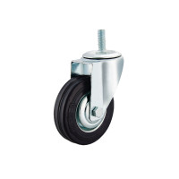 Колесо поворотное SCt 63 160 мм резина с болтом (N) 1045653