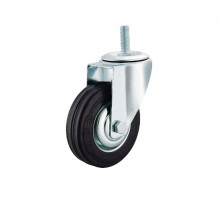 Колесо поворотное SCt 63 160 мм резина с болтом (N) 1045653