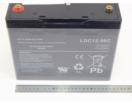 Аккумулятор свинцово-кислотный герм. (GEL) 12В/85Ач (20Hr) 260х162х215 для WS15H/WS15H SC PRO 1045624