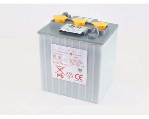 Аккумулятор свинцово-кислотный (WET) 6В/200Ач 245х190х280 для штaбeлеров CDDK/CDDR  1019598