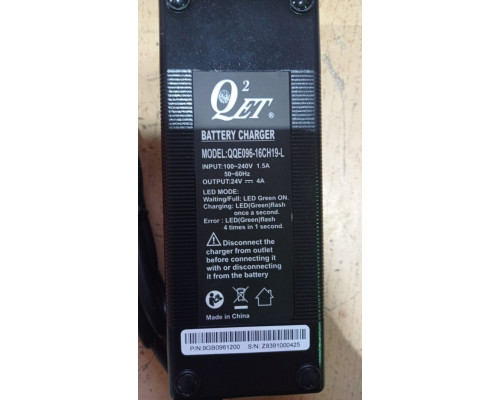 Зарядное устройство для тележек PPT15-2 24V/4А РОССИЯ (Charger) 1021553