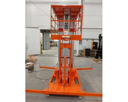 Подъемник мачтовый аккумуляторный 250 кг 12/14 м TOR GTWY12-320 DC 3-мачтовый 1020086