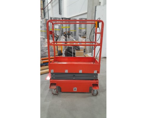 Подъемник ножничный передвижной аккумуляторный 500 кг, 12/14 м, 24/85 В/Ач TOR SJY-0,5-12 DC 1018864