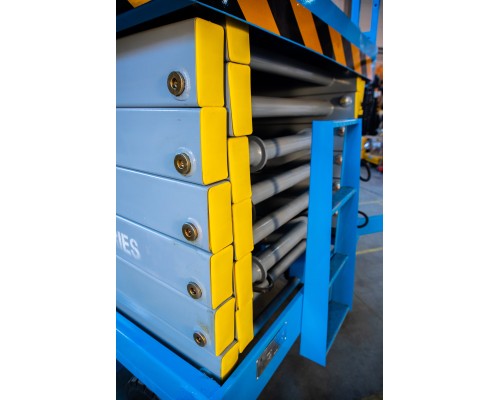 Подъемник ножничный передвижной 500 кг 12/14 м TOR SJY-0,5-12 DC аккумуляторный 1018864