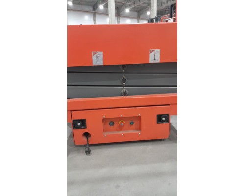 Подъемник ножничный передвижной 500 кг 12/14 м TOR SJY-0,5-12 DC аккумуляторный 1018864