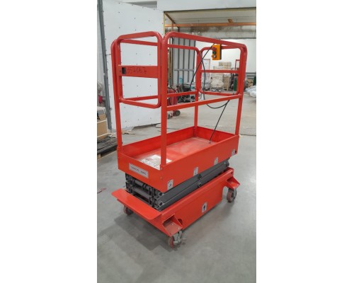 Подъемник ножничный передвижной 500 кг 12/14 м TOR SJY-0,5-12 DC аккумуляторный 1018864