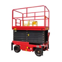 Подъемник ножничный самоходный 500 кг 6/8 м TOR SJY-0,5-6 DC аккумуляторный (G) 1050449