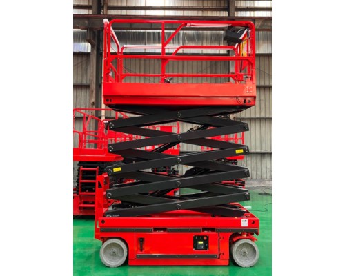 Подъемник ножничный самоходный 450 кг 8/10м TOR AMSL0810 DC аккумуляторный 1050446